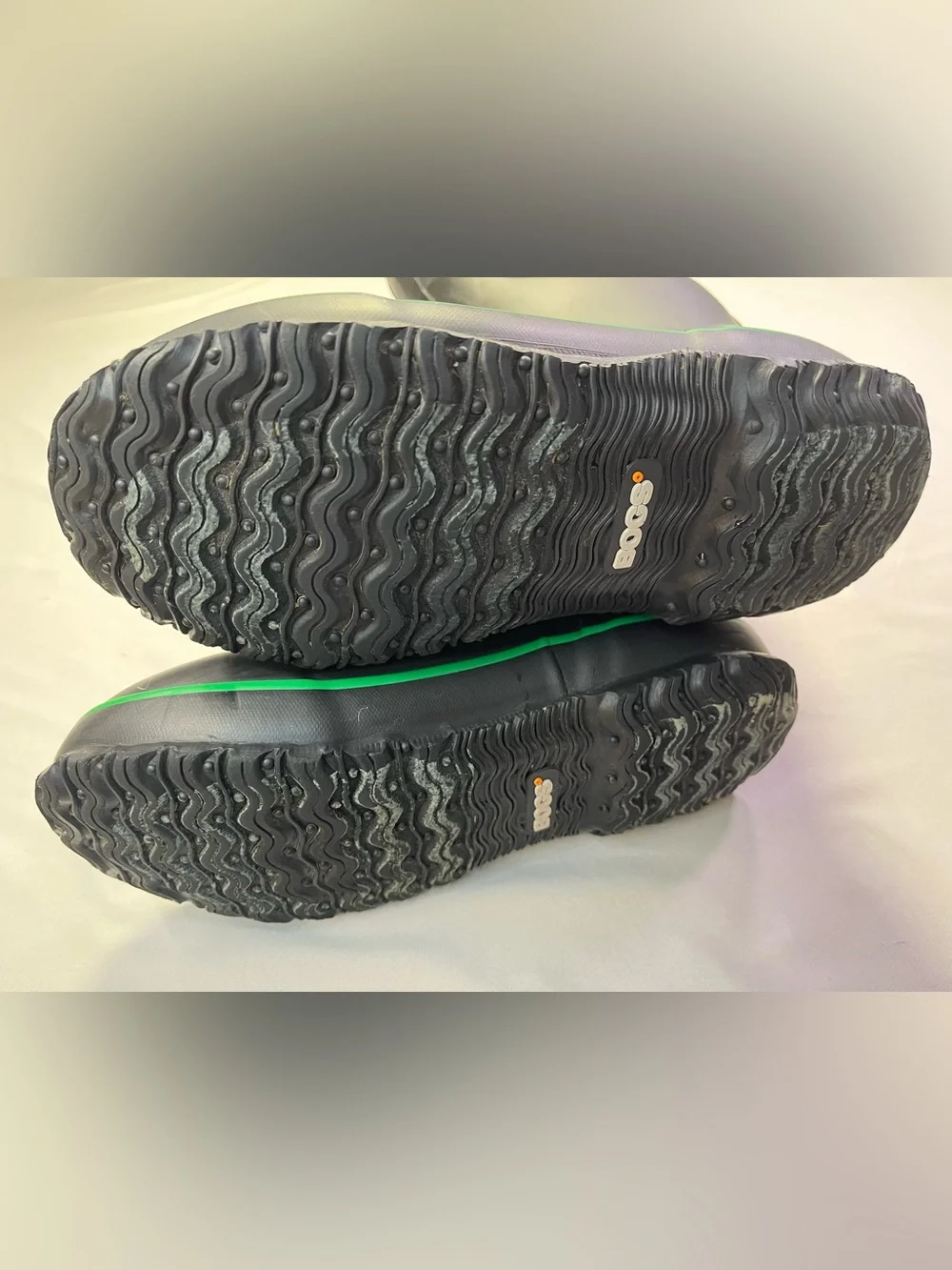 Women’s Bogs Black Classic Tall 4-H Waterproof Insulated Boots Green Shamrock 7